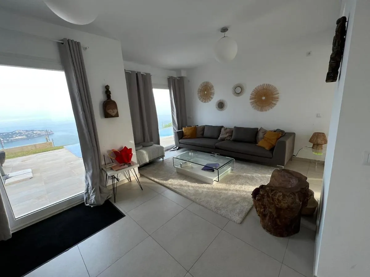 Half Of The Luxury Villa With Sea View And Pool In Natural Park La Herradura