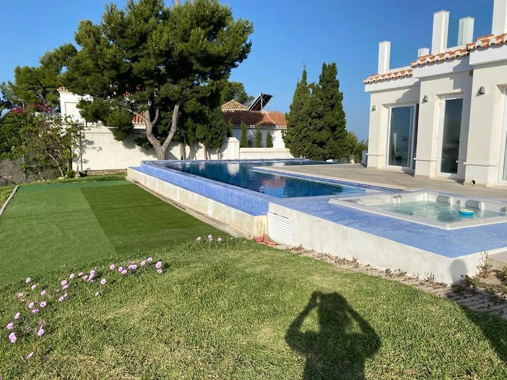 Half Of The Luxury Villa With Sea View And Pool In Natural Park La Herradura  Spain