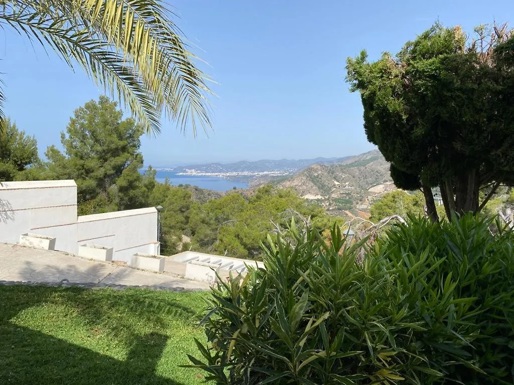 Half Of The Luxury Villa With Sea View And Pool In Natural Park La Herradura