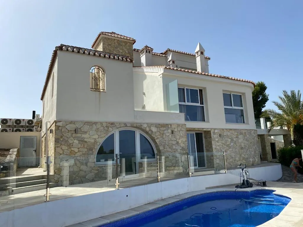 Half Of The Luxury Villa With Sea View And Pool In Natural Park La Herradura  Spain